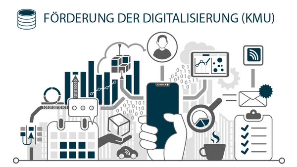 Öffentliche Förderprogramme unterstützen die Digitalisierung von Unternehmen