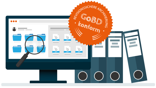 GoBD und DSGVO-konform archivieren mit einem Dokumenten-Management-System DMS
