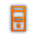 Icon von einem PC Tower