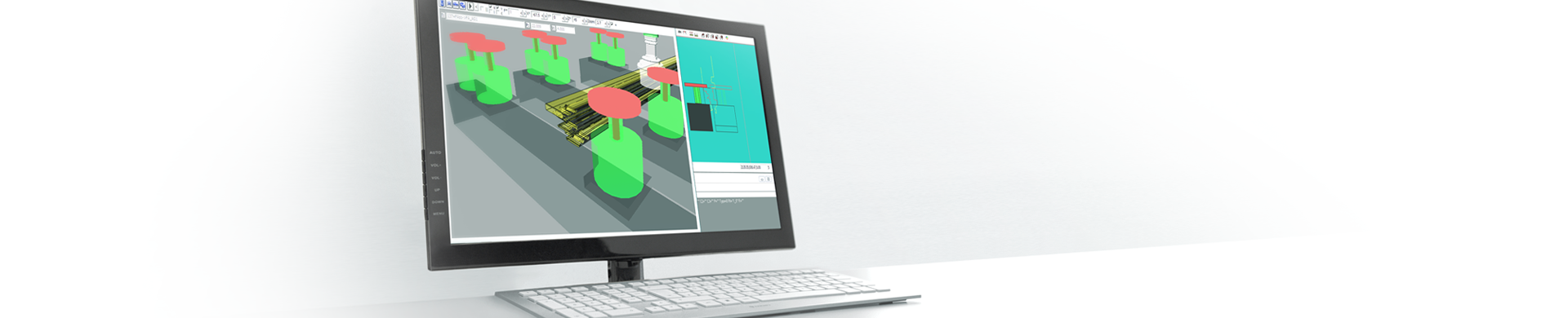 Software Klaes CAM on the screen - CAM 2D