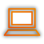 Icon von einem Notebook